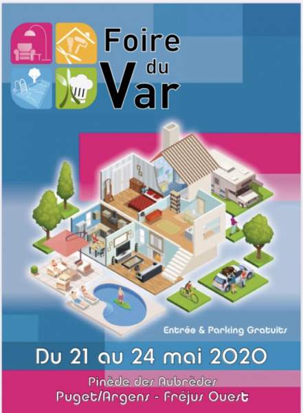 Salon Piscine Spa et Jardin Côté Var du 21/05/2020 au 24/05/2020